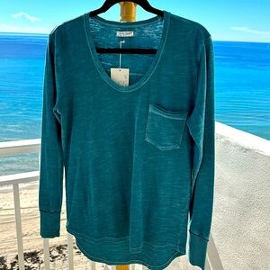 GREY STATE LONG SLEEVE TOP